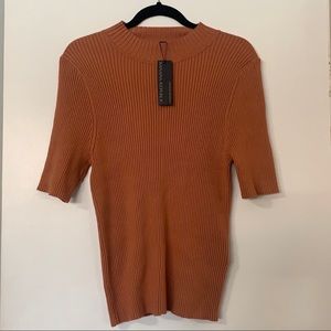 NWT XL Banana Republic Ribbed Mock Neck Sweater